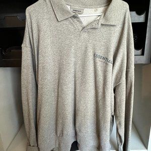 Essentials Fear of God Long Sleeve Polo
